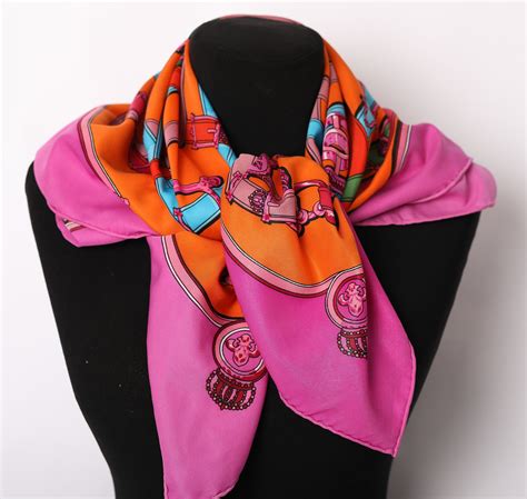 hermes scarf used|vintage hermes scarves designs.